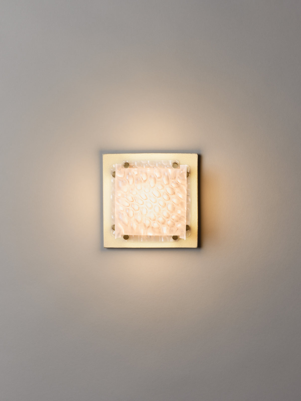 Field Square Mini Sconce by SIN Sconces