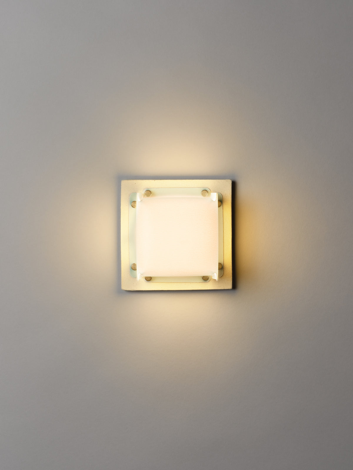 Field Square Mini Sconce by SIN Sconces