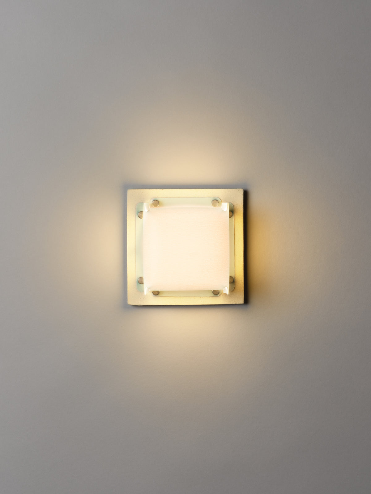 Field Square Mini Sconce by SIN Sconces