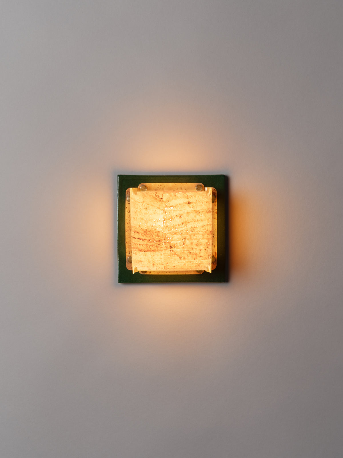 Field Square Mini Sconce by SIN Sconces