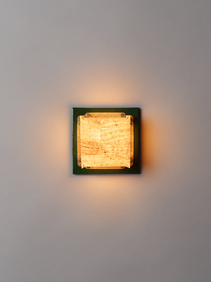 Field Square Mini Sconce by SIN Sconces