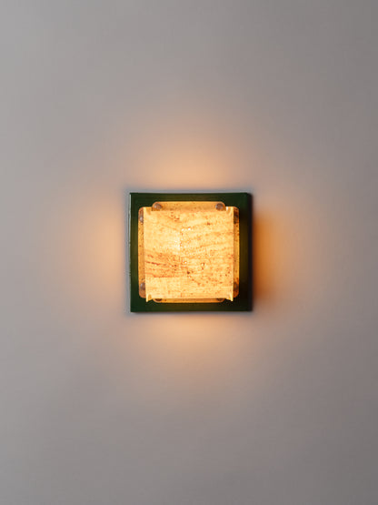 Field Square Mini Sconce by SIN Sconces