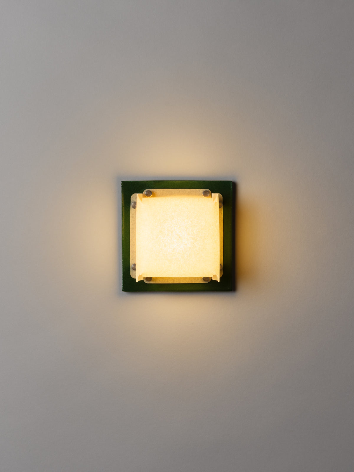 Field Square Mini Sconce by SIN Sconces