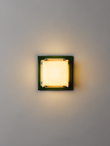 Field Square Mini Sconce by SIN Sconces