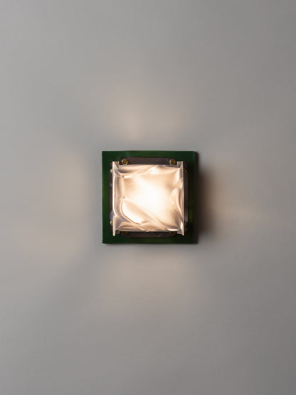 Field Square Mini Sconce by SIN Sconces