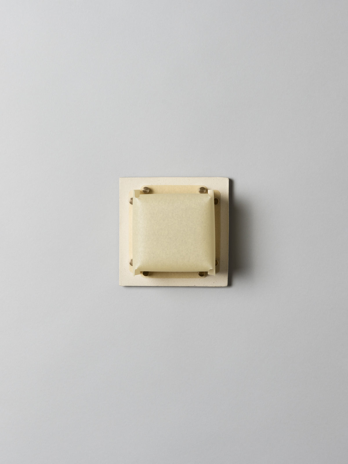Field Square Mini Sconce by SIN Sconces