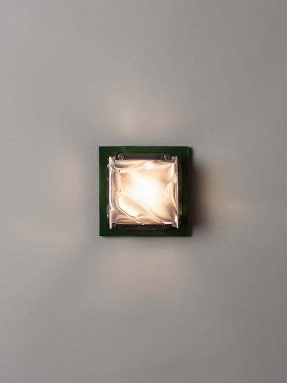 Field Square Mini Sconce by SIN Sconces