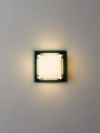 Field Square Mini Sconce by SIN Sconces