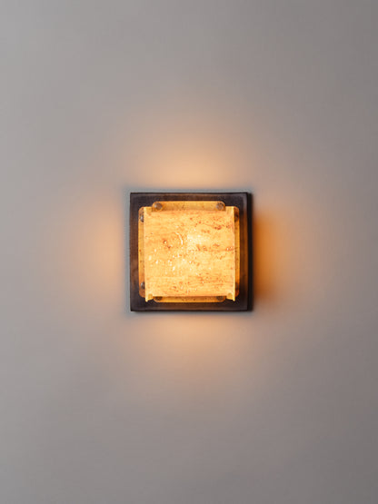 Field Square Mini Sconce by SIN Sconces