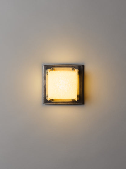 Field Square Mini Sconce by SIN Sconces