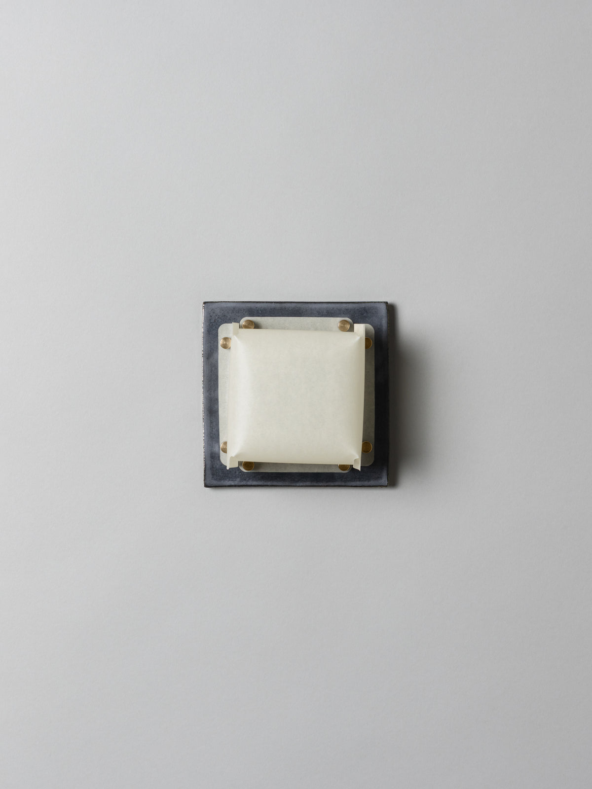 Field Square Mini Sconce by SIN Sconces
