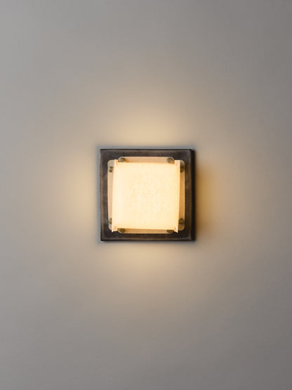 Field Square Mini Sconce by SIN Sconces