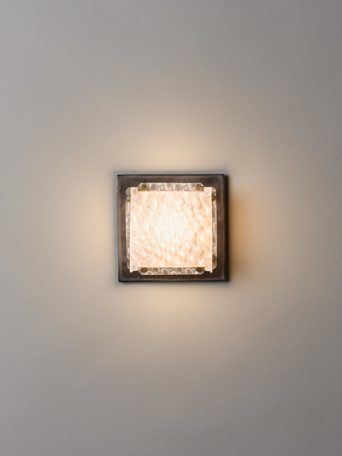 Field Square Mini Sconce by SIN Sconces