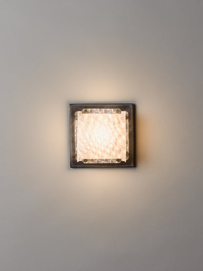 Field Square Mini Sconce by SIN Sconces