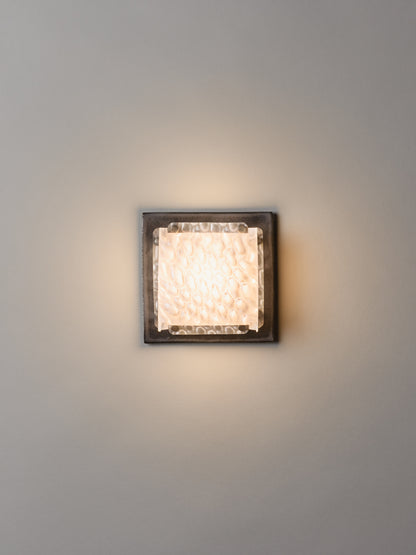 Field Square Mini Sconce by SIN Sconces