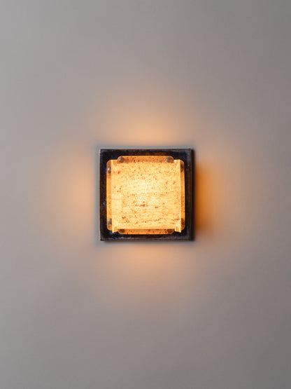 Field Square Mini Sconce by SIN Sconces