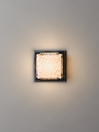 Field Square Mini Sconce by SIN Sconces