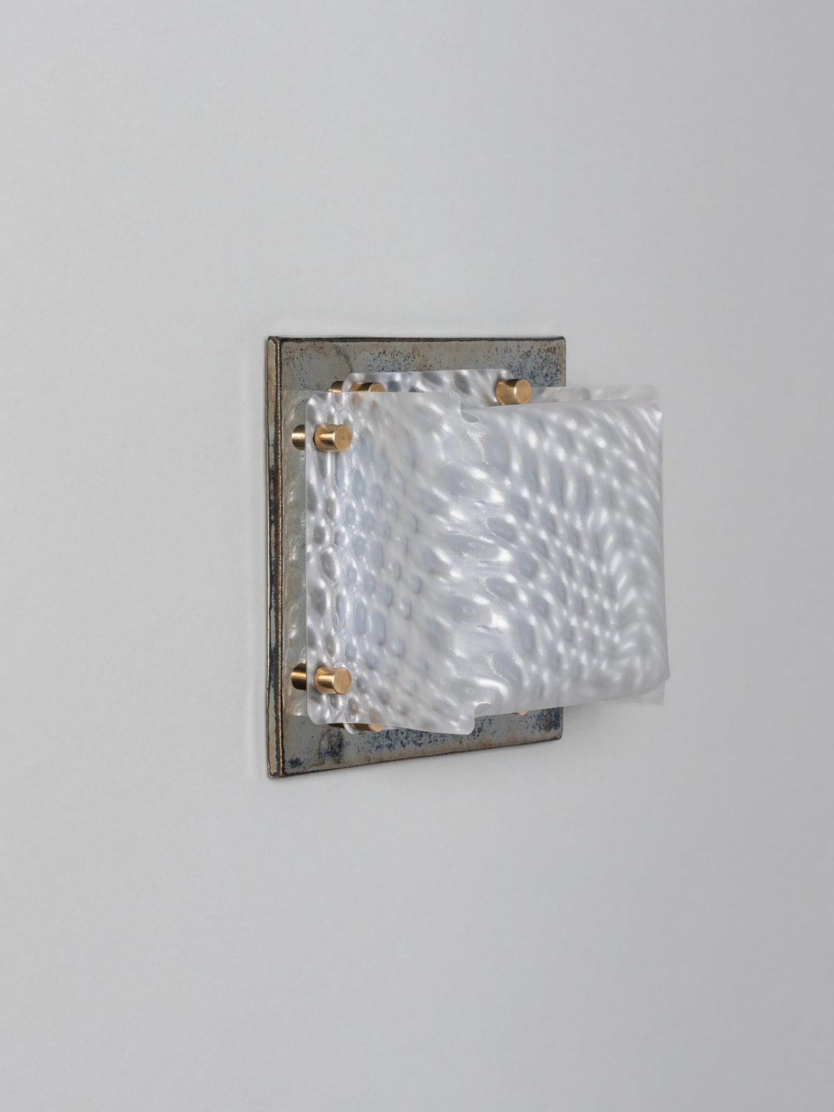 Field Square Mini Sconce by SIN Sconces