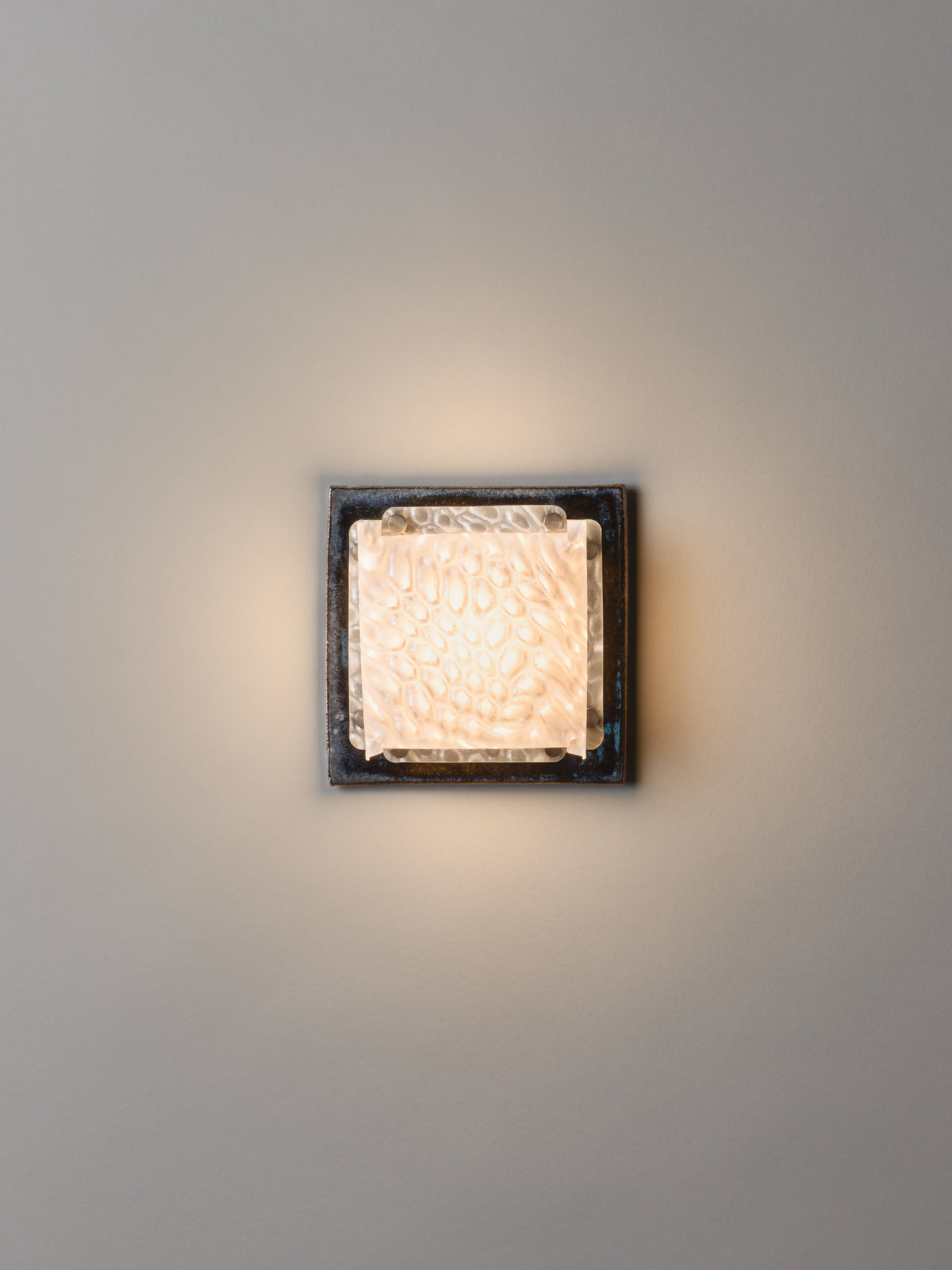 Field Square Mini Sconce by SIN Sconces