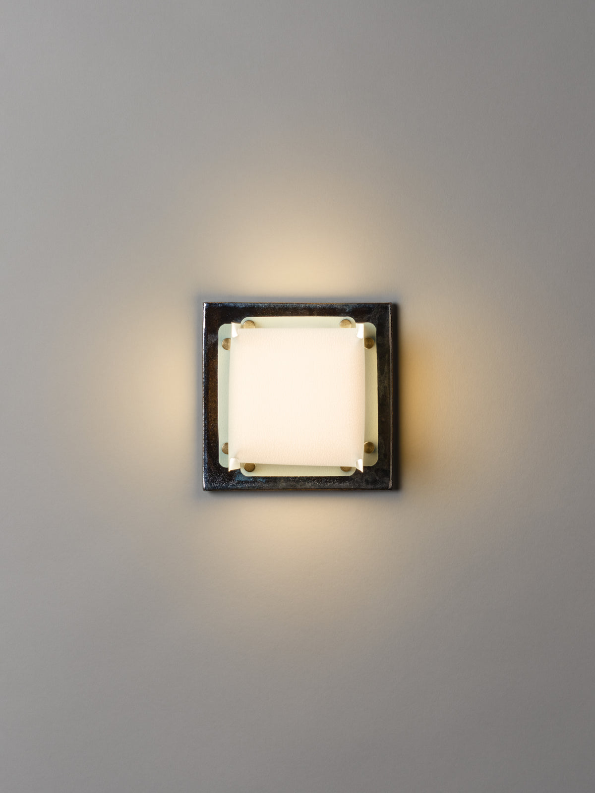 Field Square Mini Sconce by SIN Sconces