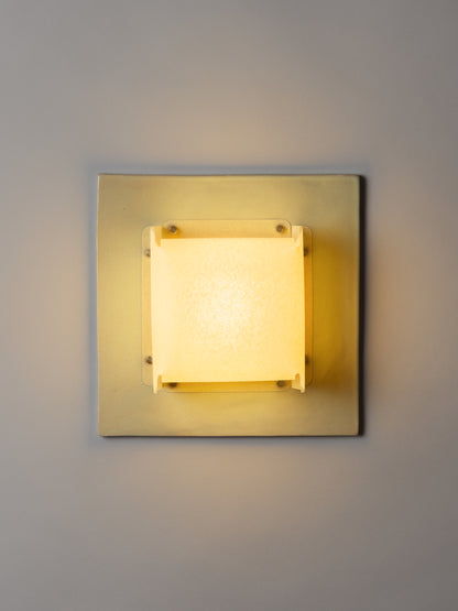 Field Square Sconce by SIN Sconces