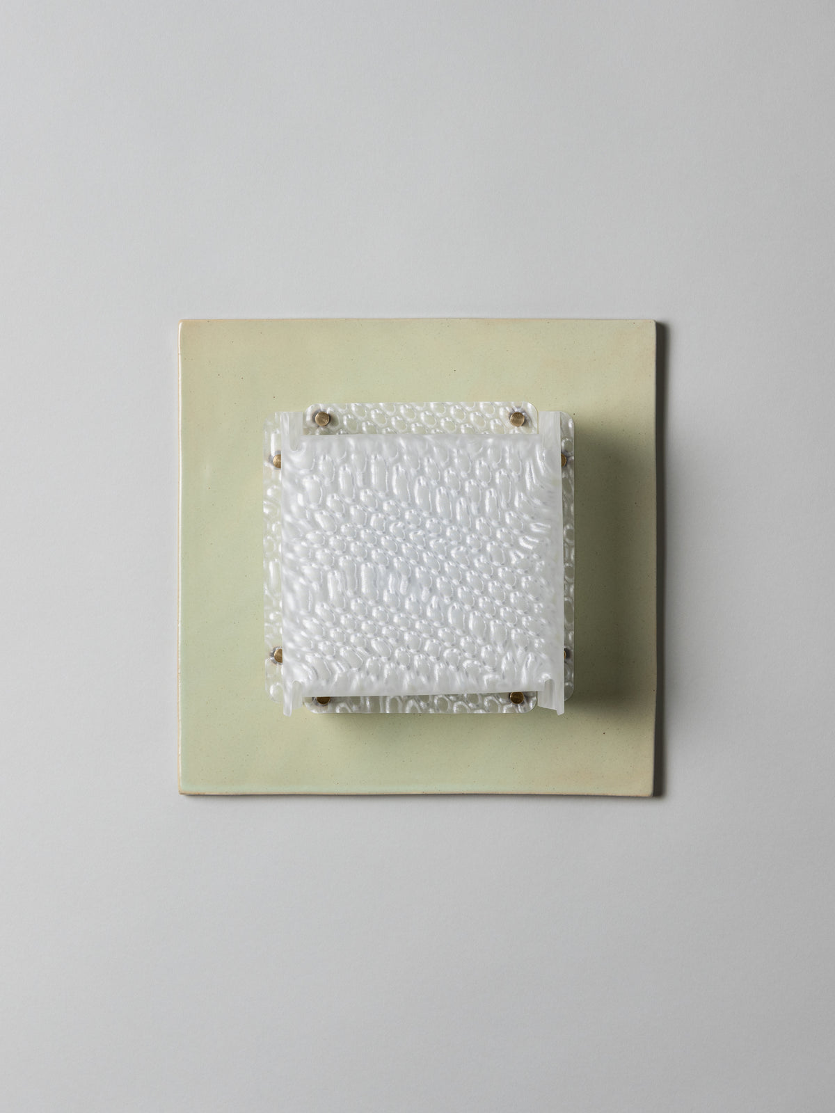 Field Square Sconce by SIN Sconces