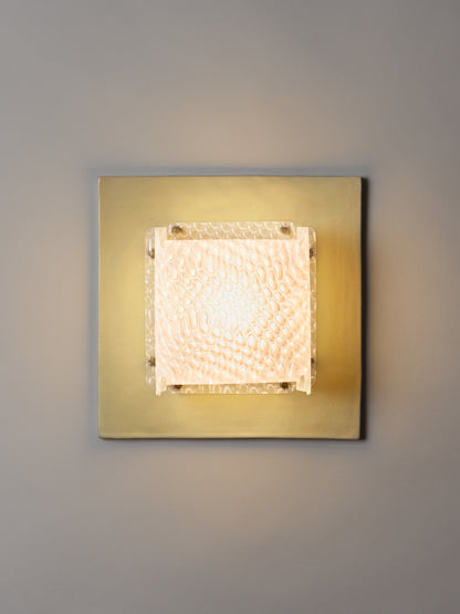 Field Square Sconce by SIN Sconces