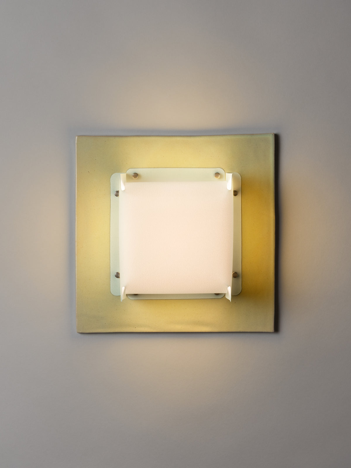 Field Square Sconce by SIN Sconces