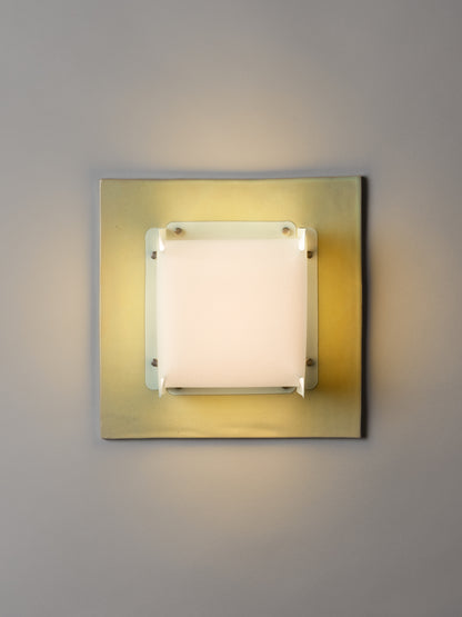 Field Square Sconce by SIN Sconces