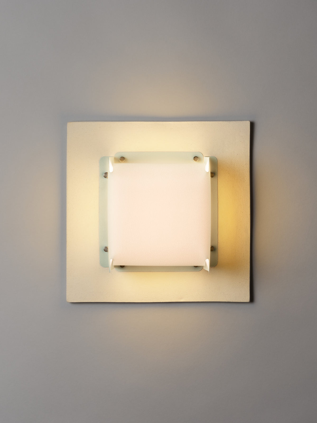 Field Square Sconce by SIN Sconces