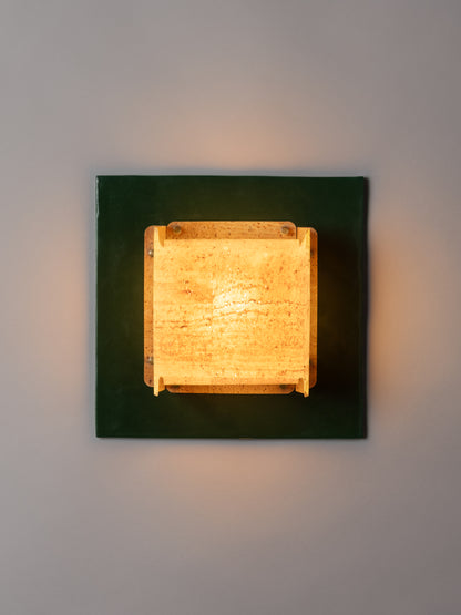 Field Square Sconce by SIN Sconces