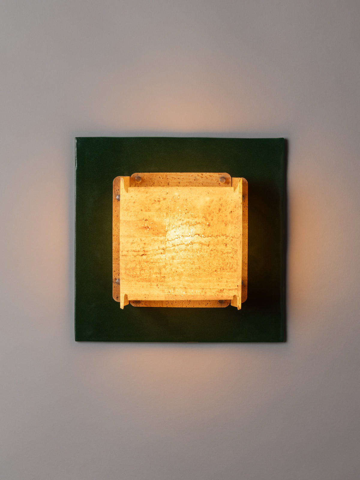 Field Square Sconce by SIN Sconces