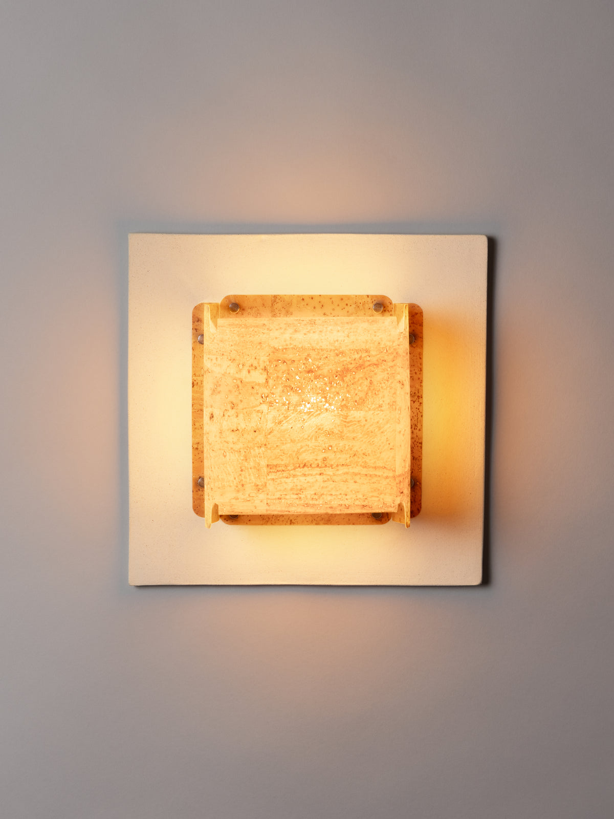 Field Square Sconce by SIN Sconces