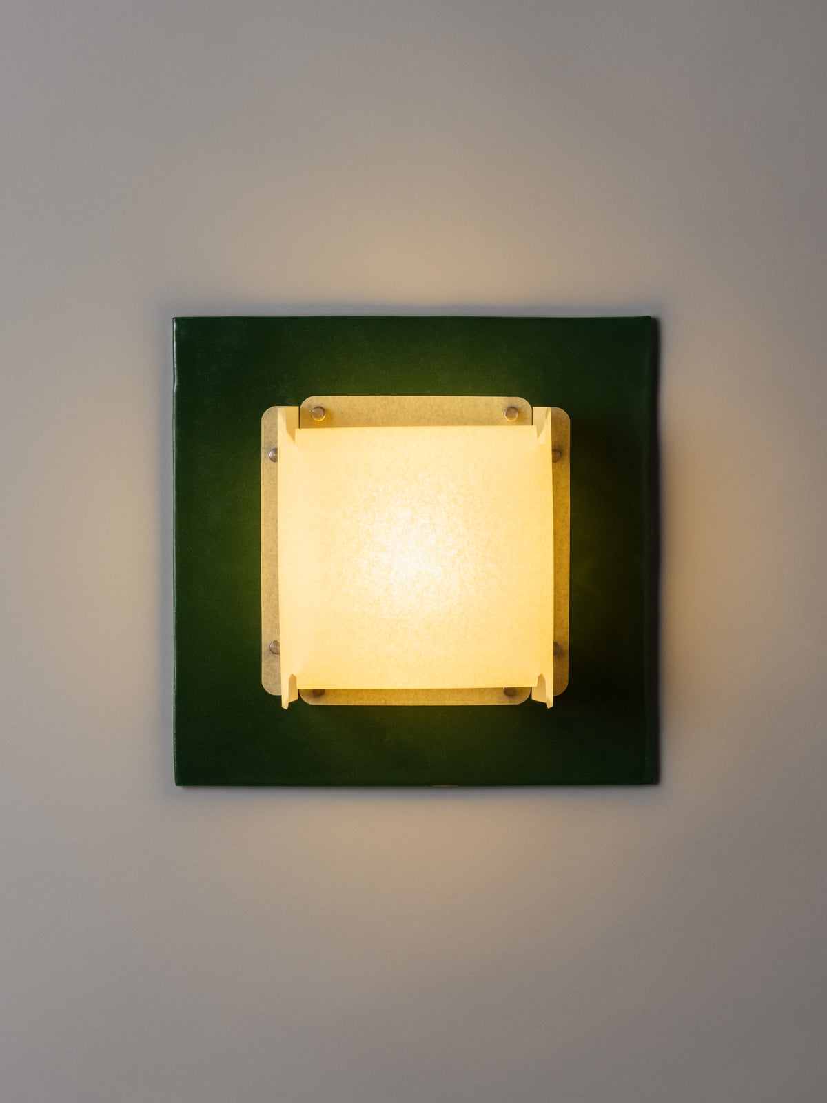 Field Square Sconce by SIN Sconces