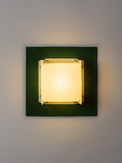 Field Square Sconce by SIN Sconces
