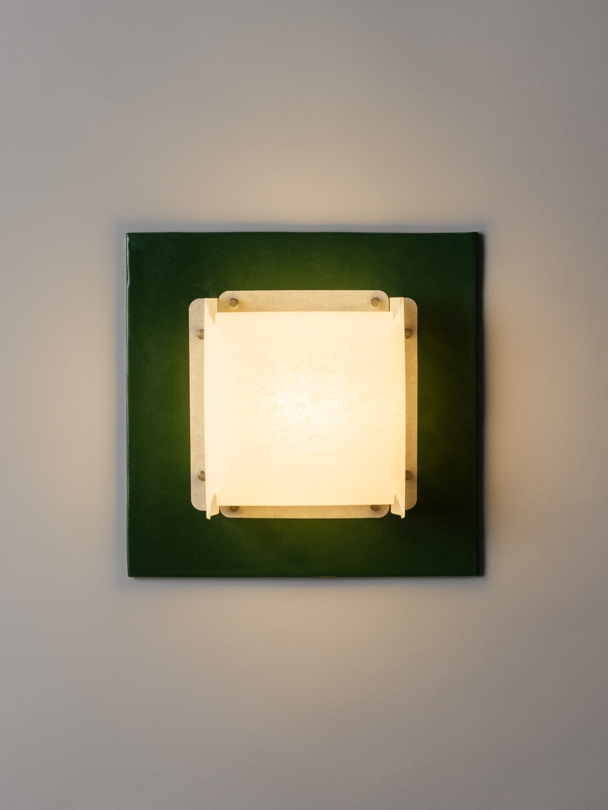 Field Square Sconce by SIN Sconces