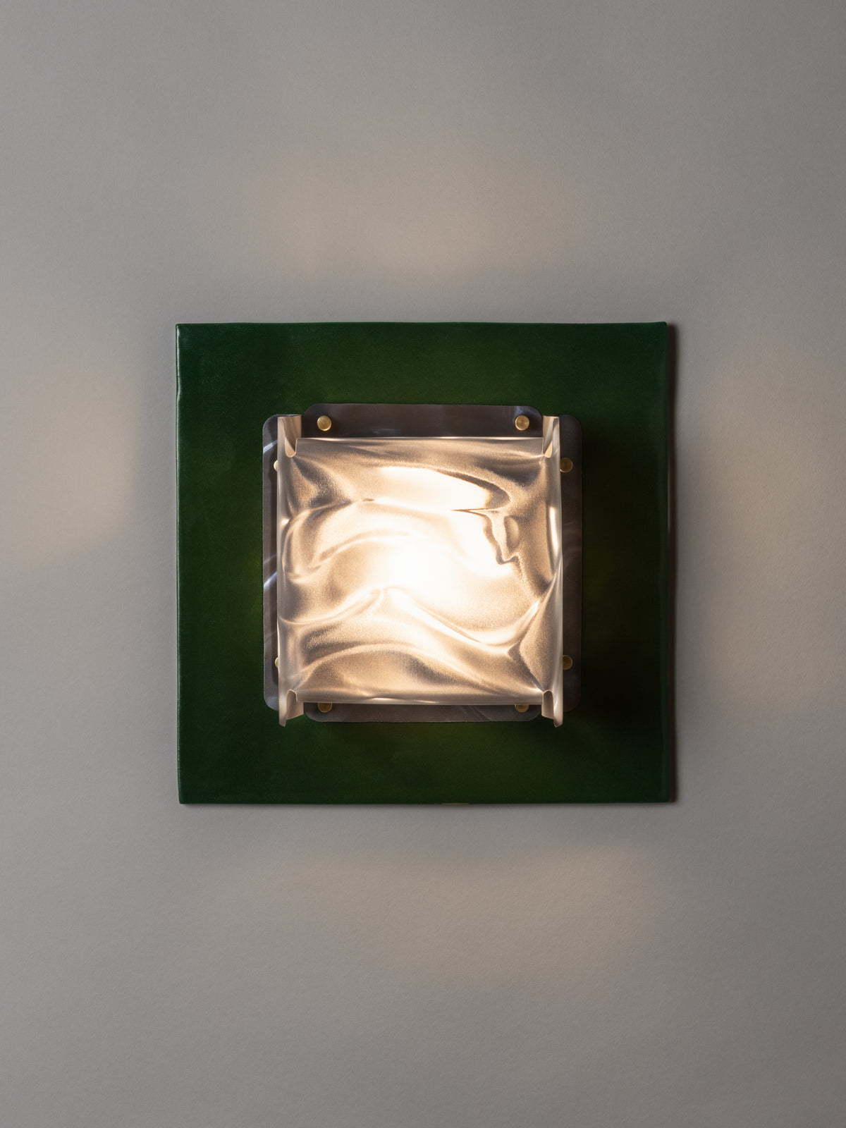 Field Square Sconce by SIN Sconces