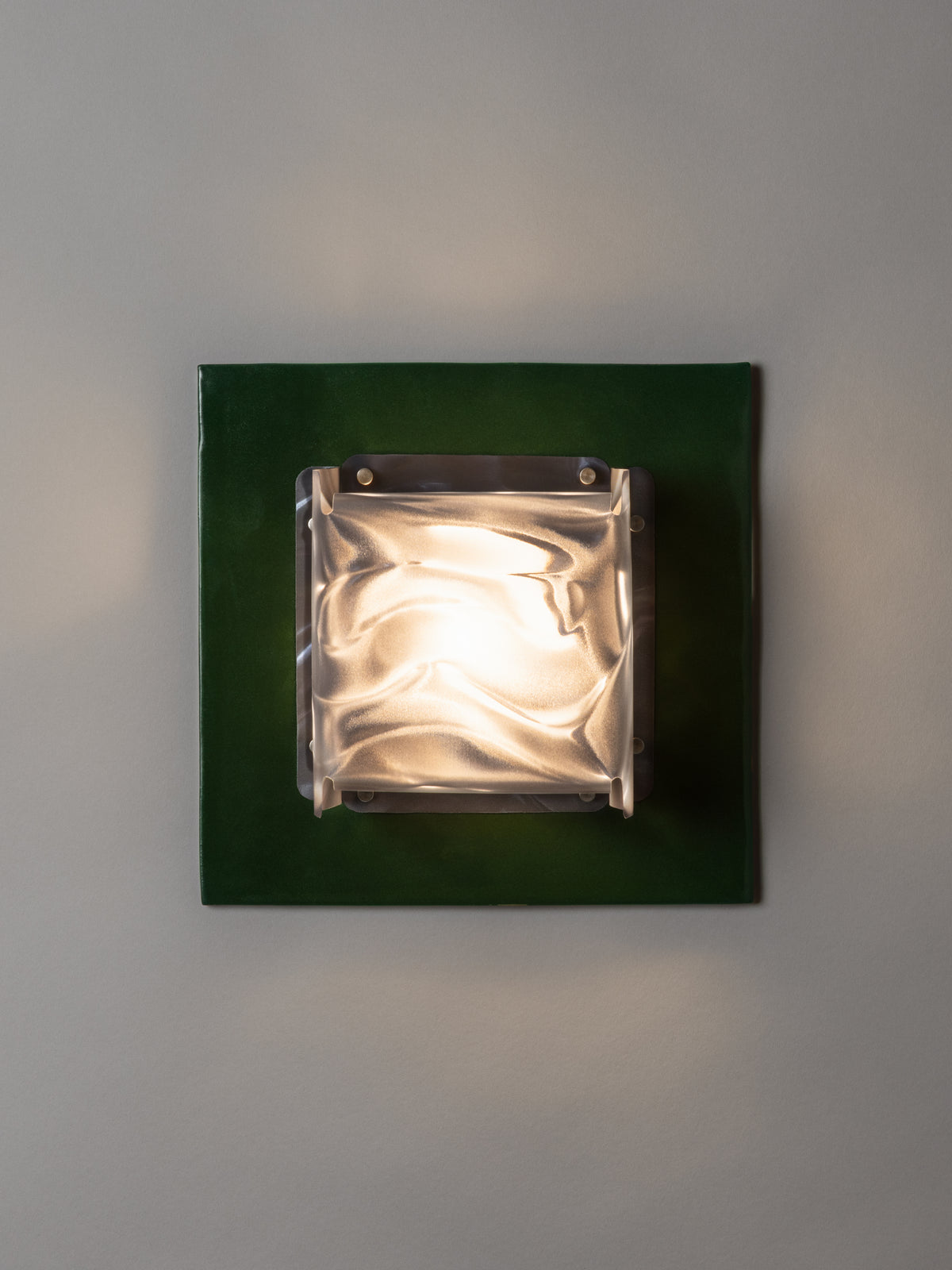 Field Square Sconce by SIN Sconces
