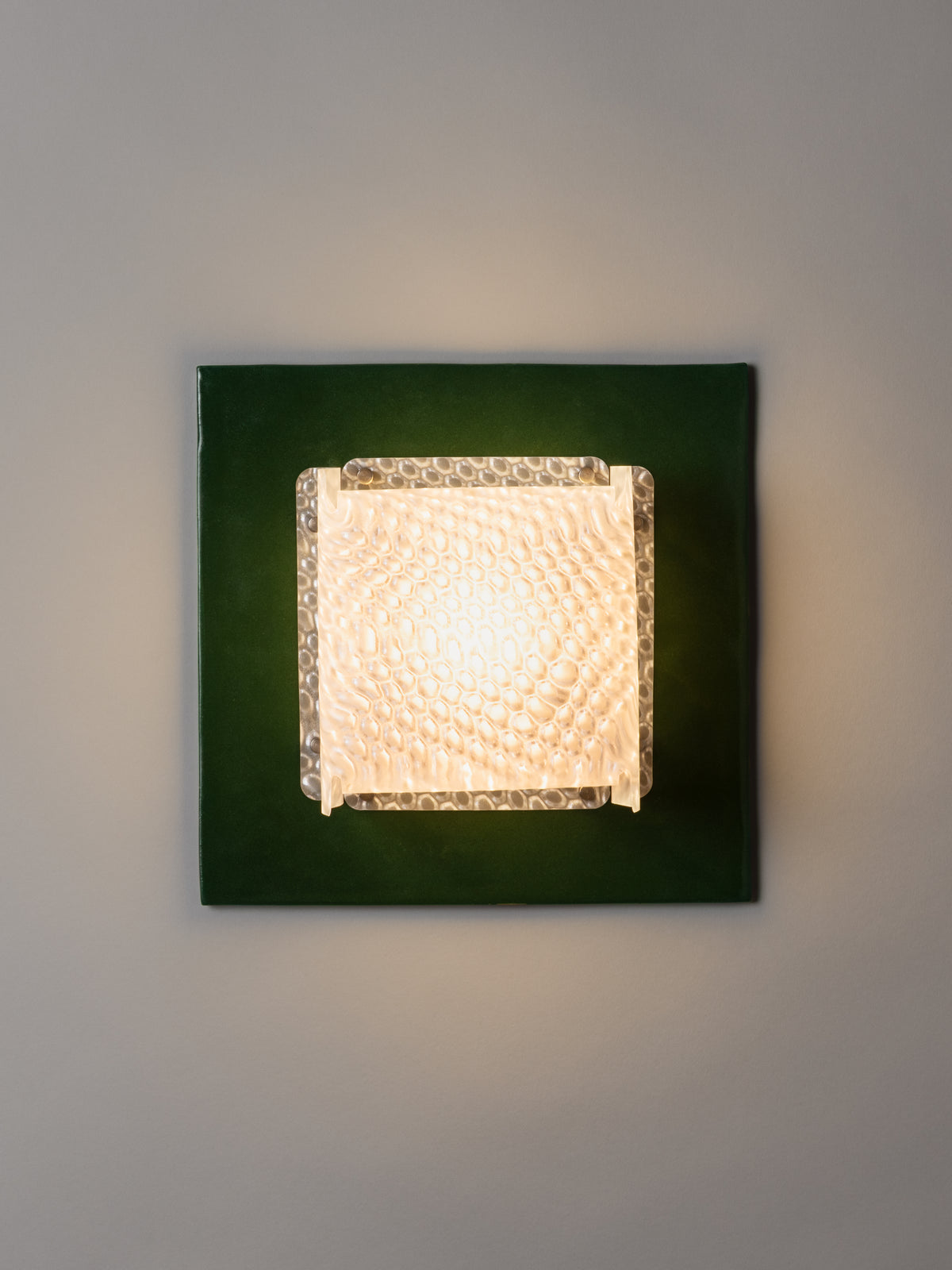 Field Square Sconce by SIN Sconces