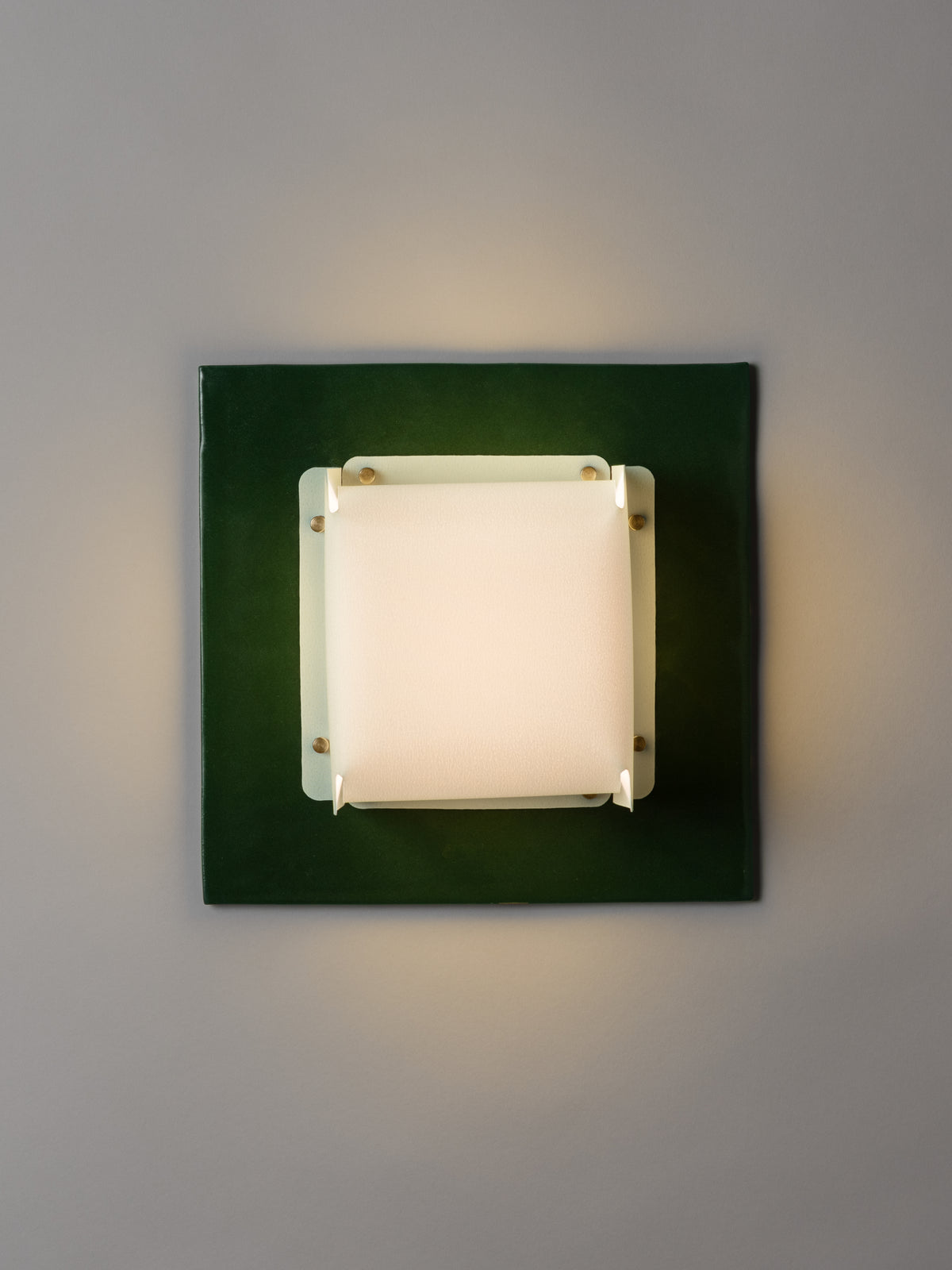 Field Square Sconce by SIN Sconces