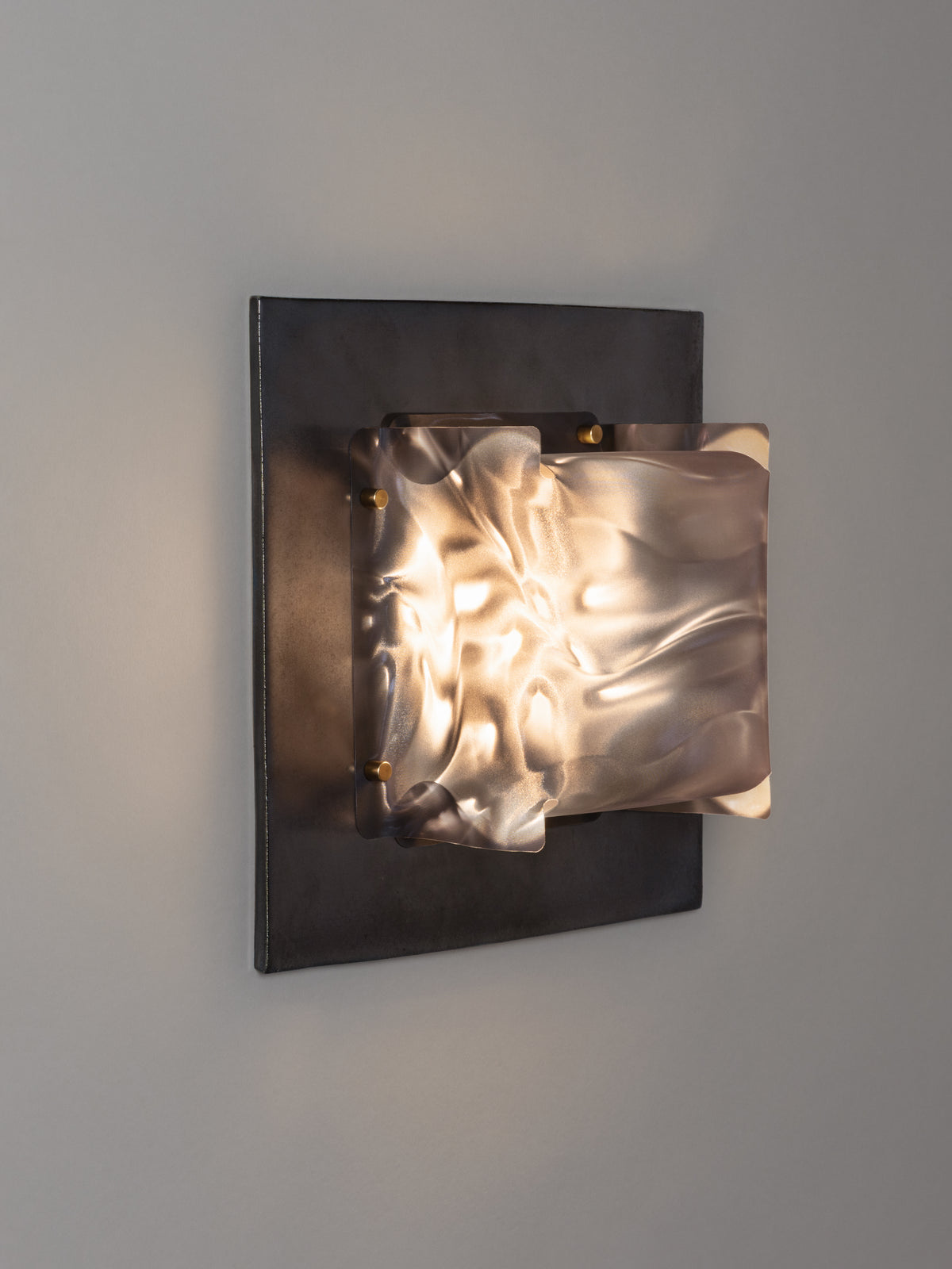 Field Square Sconce by SIN Sconces