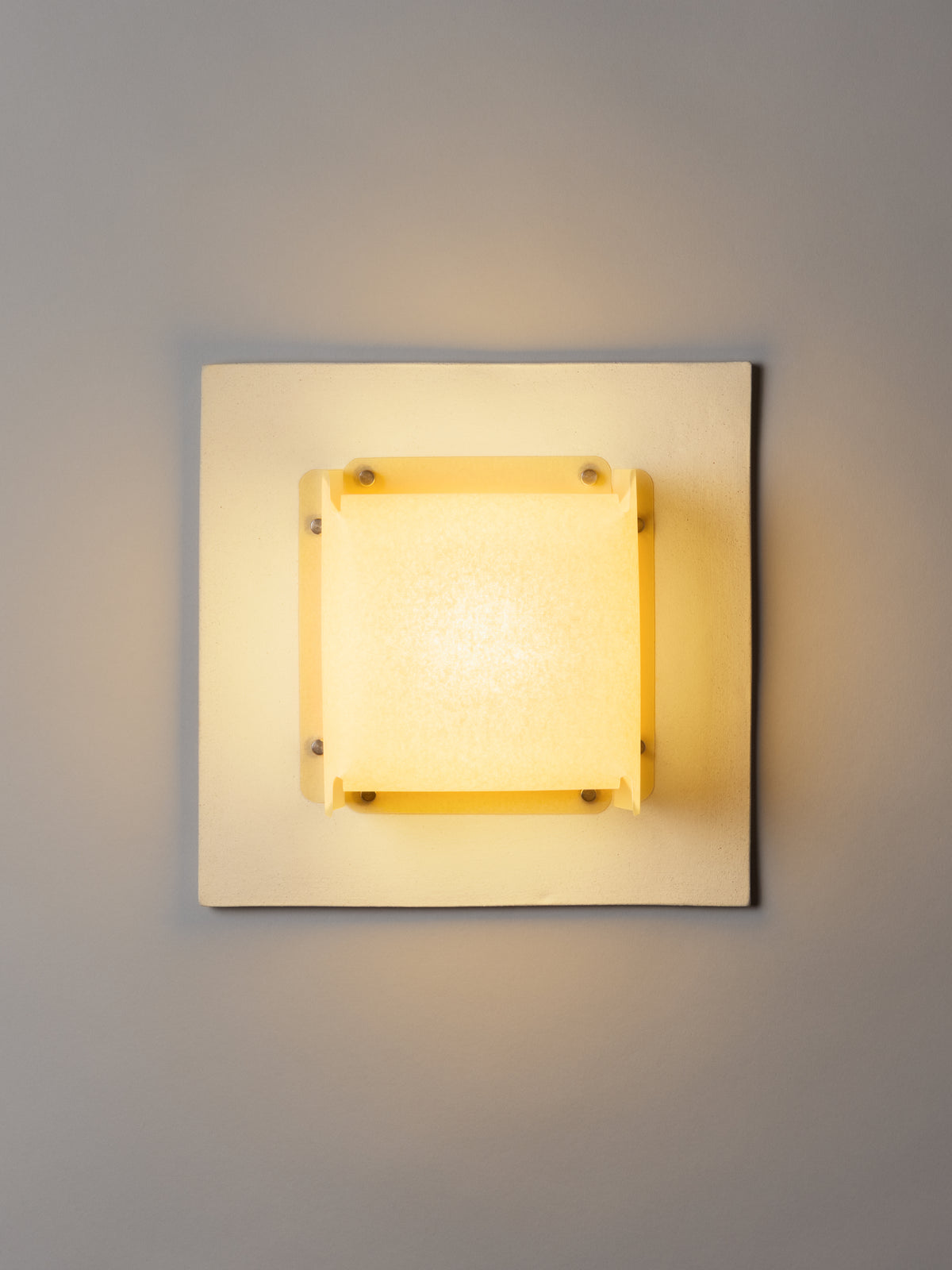 Field Square Sconce by SIN Sconces