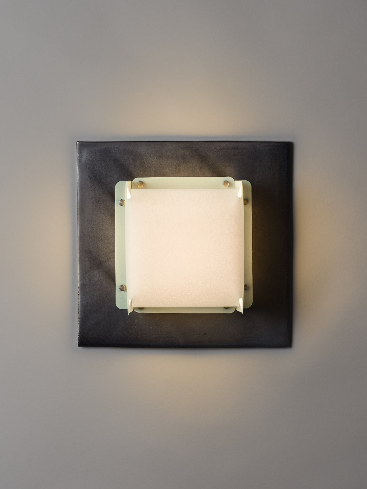Field Square Sconce by SIN Sconces