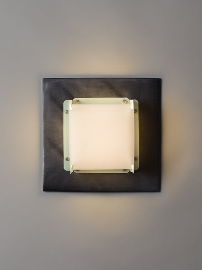 Field Square Sconce by SIN Sconces