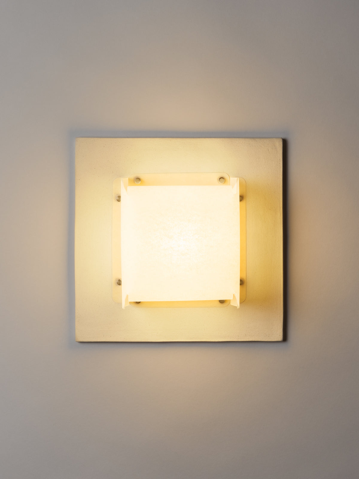 Field Square Sconce by SIN Sconces