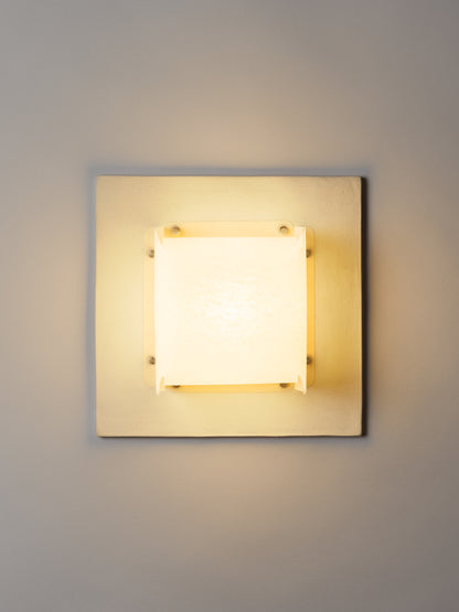 Field Square Sconce by SIN Sconces