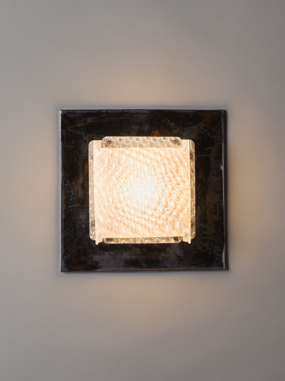 Field Square Sconce by SIN Sconces