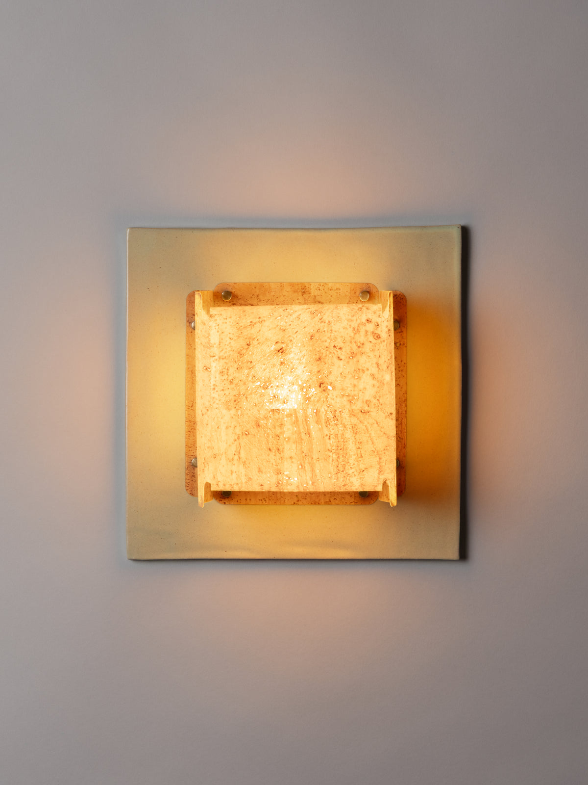 Field Square Sconce by SIN Sconces