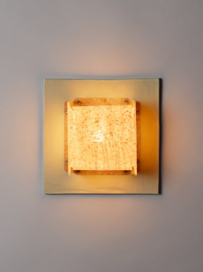 Field Square Sconce by SIN Sconces