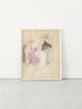 Figural Mixed Media Artwork, 1960s Artwork